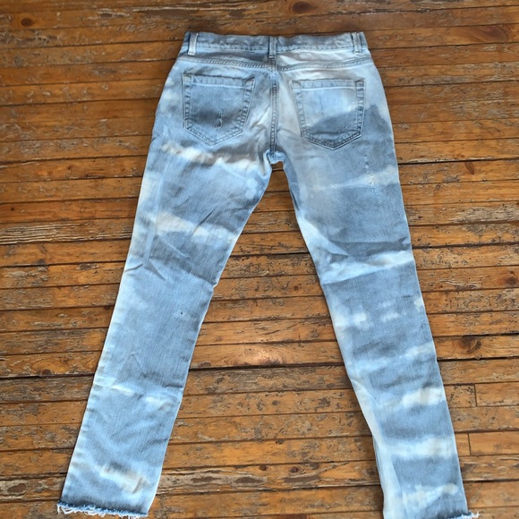 Zara Blue Skinny Jeans - Picture 2 of 3